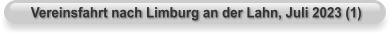 Vereinsfahrt nach Limburg an der Lahn, Juli 2023 (1)